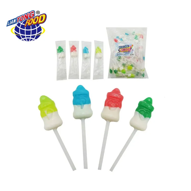 Lollipop Fruit Flavor Lollipop Normal Stick Sweet And Sour Candy