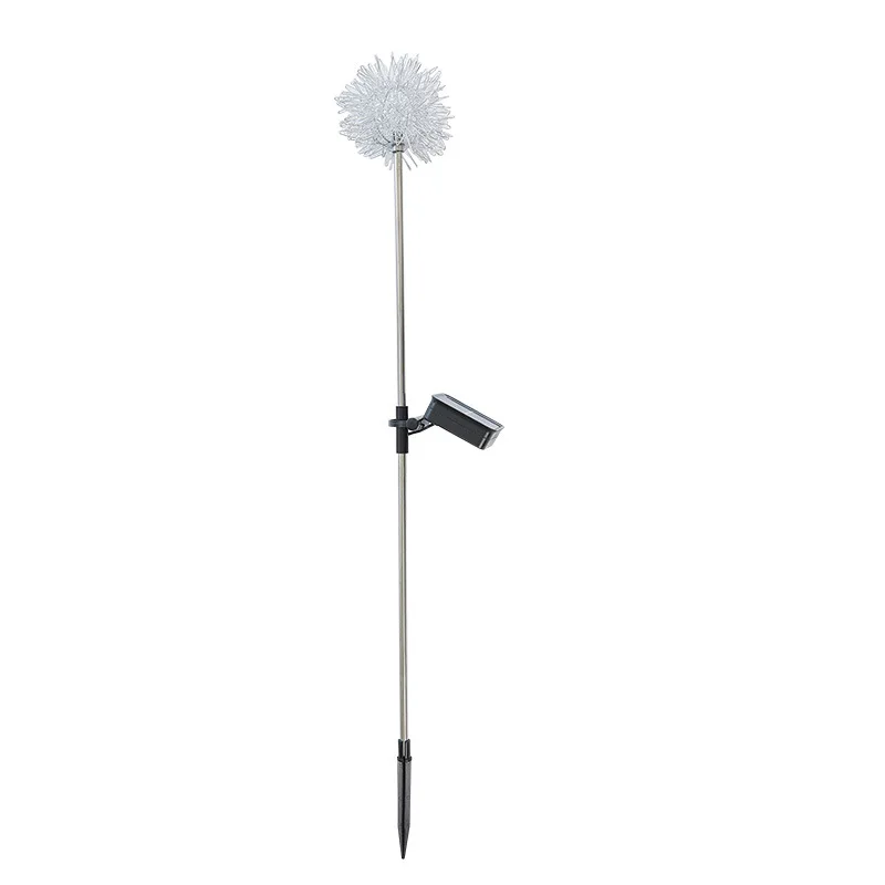 Solar Dandelion Lights Ip65 Waterproof Outdoor Courtyard Decoration Led Solar Dandelion Flower Ball Garden Light