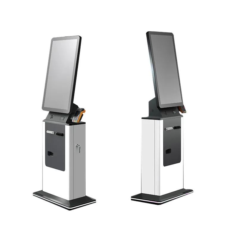 Crtly  Automatic self service ordering payment kiosk machine/bill payment kiosk/Card Reader cash Payment Kiosk Terminal