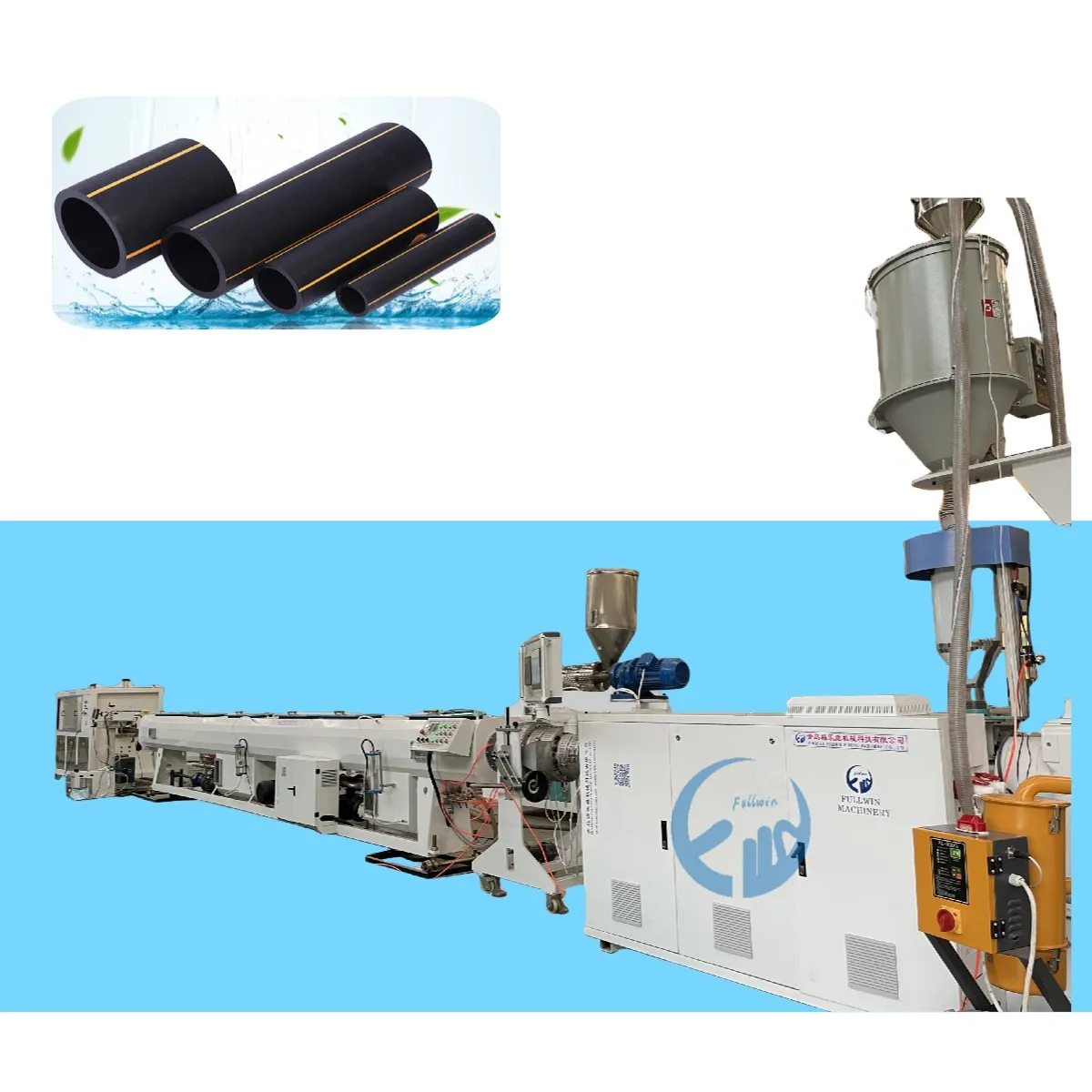 20-110mm HDPE PP PE Pipe making plastic extrusion Machine production line