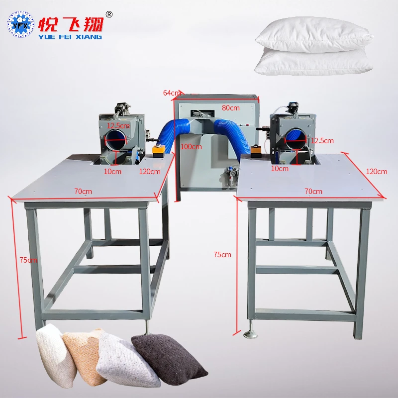 New automatic Plush soft toy teddy bear stuffing machine pillow fiber filling machine