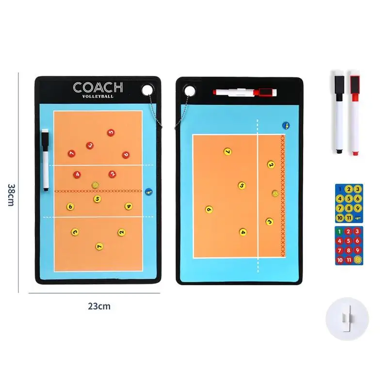 YIZHI Wholesale Soccer Tactics Board with Magnets Pen Football Volleyball Basketball Coaching Board Hockey Coaches Clipboard