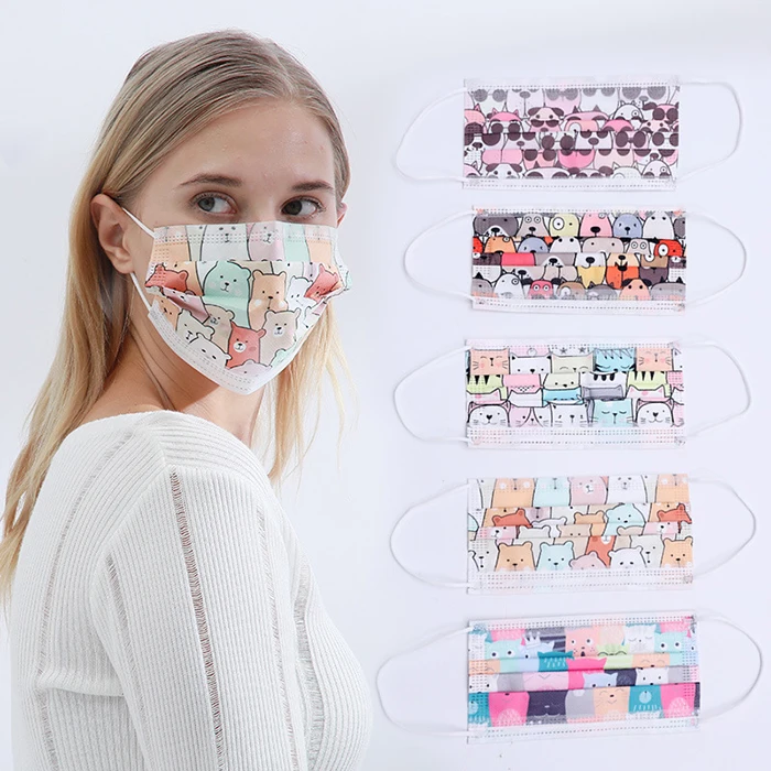 Взрослый 3-х слойные одноразовые maskss маски для лица от производителя высокое качество маска защиты маска/геология