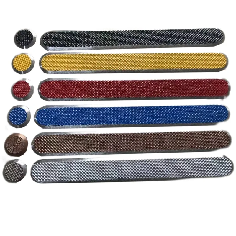 Тактильная полоса из нержавеющей стали, тротуар, аэропорт, школа, метро, декоративный цветной Материал SS316 или SS304