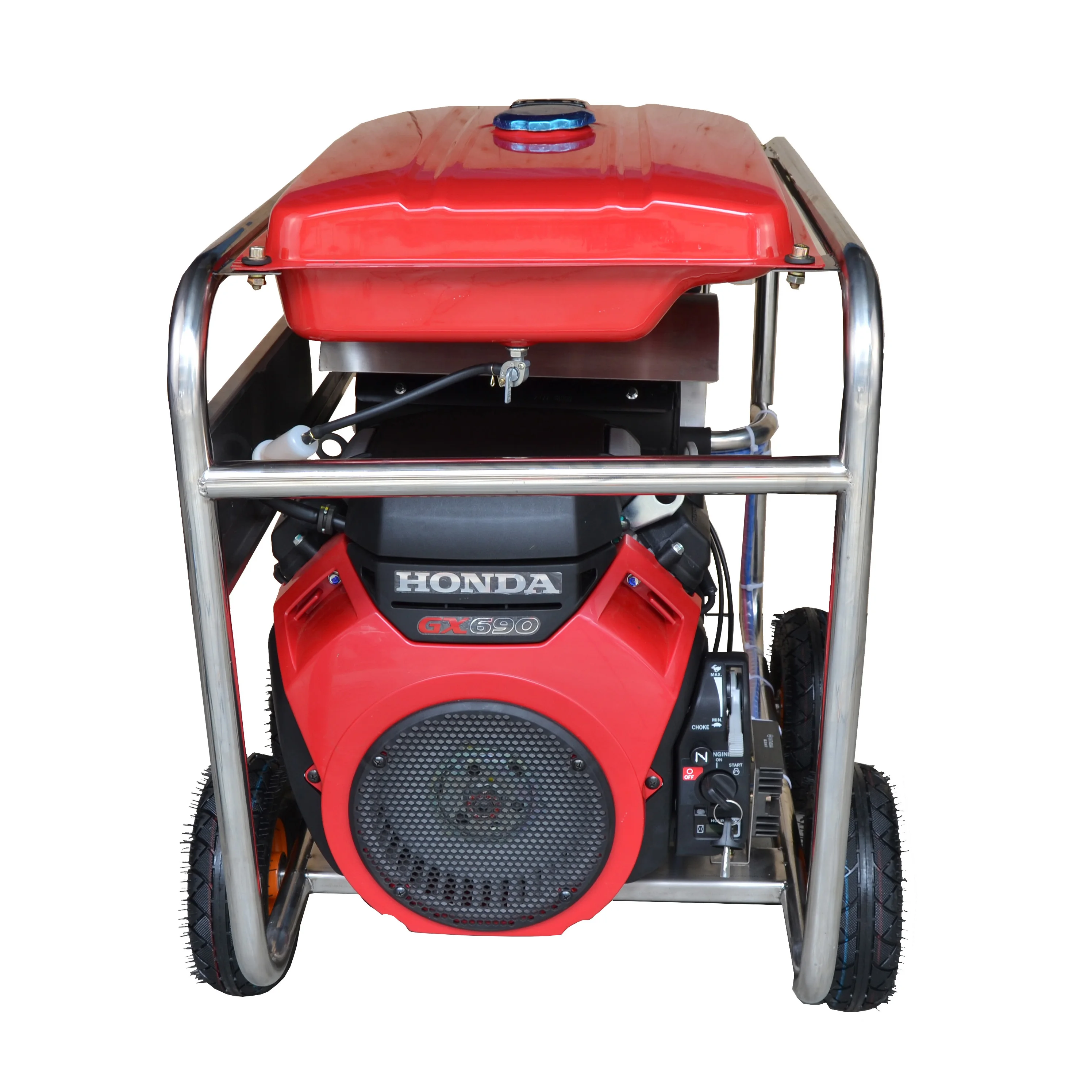 Popular 23HP Electric Water Jet Drain Cleaning Machine China Sewer Industrial Cleaning Used Cold Water Jet Home Hotels