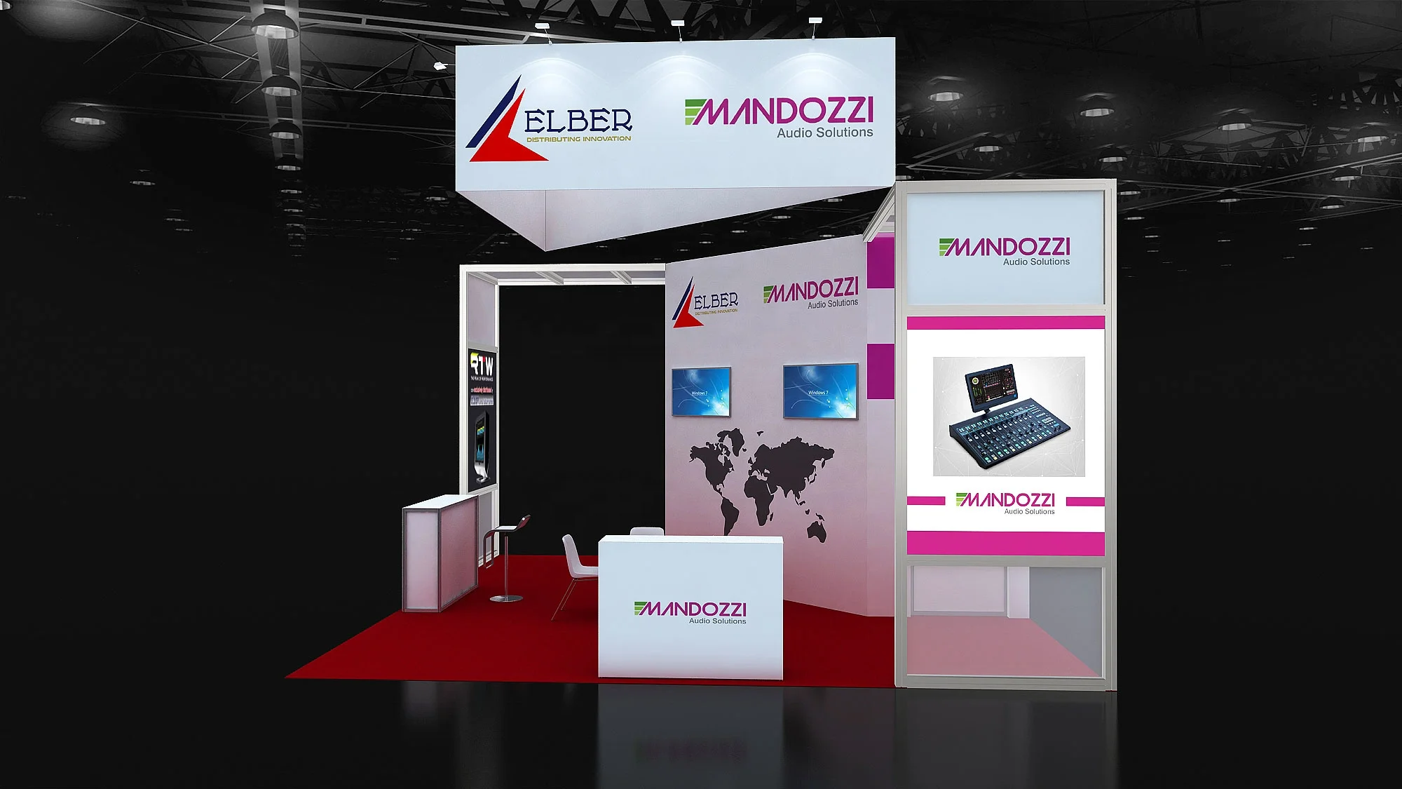 20x20 Exhibition Fair Trade Show Display Booth Stand De Feria