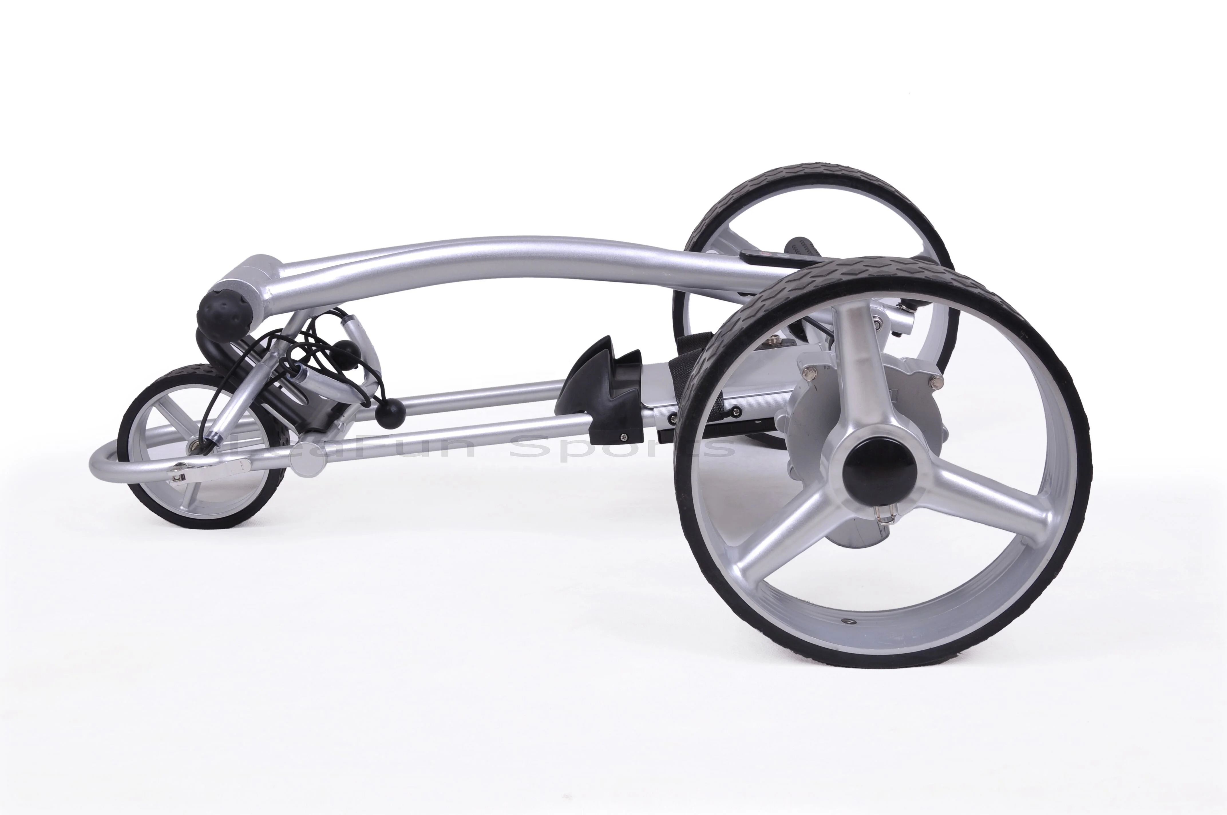 Top Sell Electric Golf Buggy With High Tech Aluminum Alloy Frame and Stainless Steel Components .Full Aluminium Frame