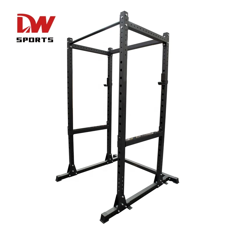 DW SPORTS strength training power rack gym deep squat rack power cage weightlifting fitness equipment