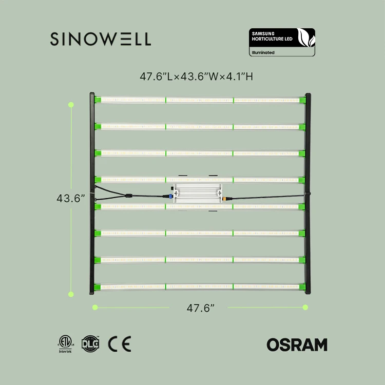 Flexstar 720W SE Available Stock In US Lm281B Full Spectrum High Ppfd Led Grow Light Bar