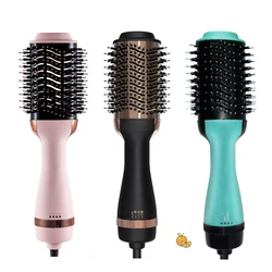 Factory Private Label Rotating Multifunctional One Step Hair Blow Dryer Volumizer Hot Air Brush