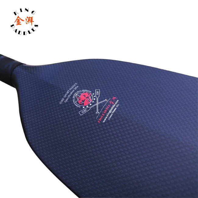 Wholesale Kingpaddle IDBF Approved Carbon Fiber Adjustable Dragon Boat Paddle