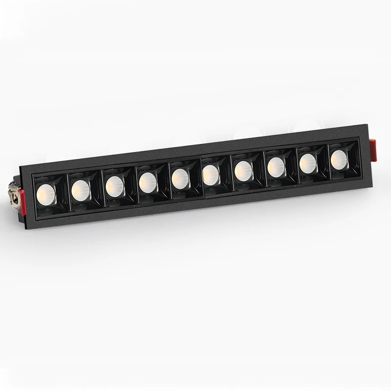 Suspended Office Led Linear Pendant Light Lamp Recessed  High Quality Led Linear Light No Blue Light Risk 3