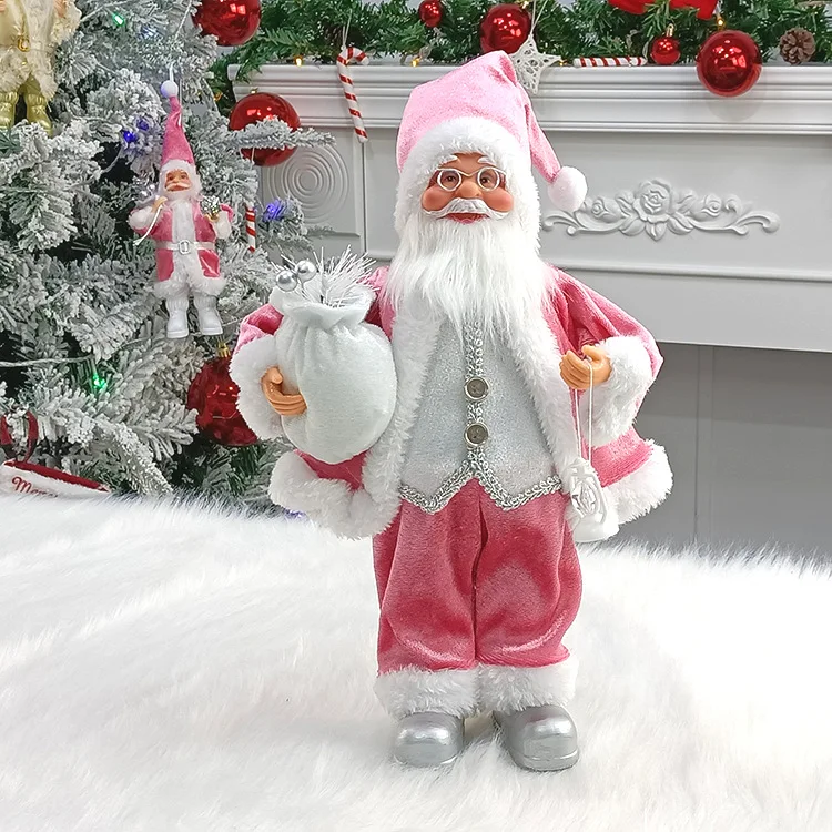 CFP G421 Christmas Child Gift Toy Table Decoration Santa Claus Doll