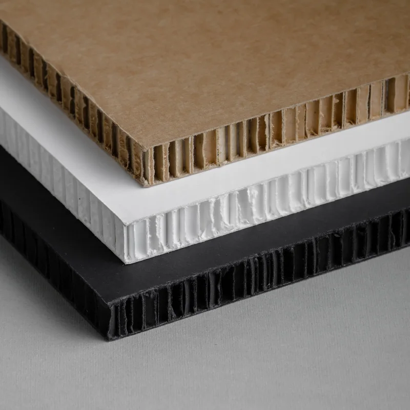 High Strength White Color Recycle Paper Cardboard Honeycomb Board For Packing
