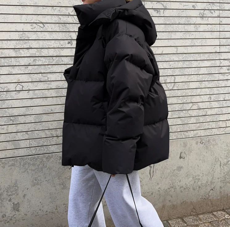 Wholesale Baggy Thickening Warm Puffer Coat Winter Women Down Jackets 2023