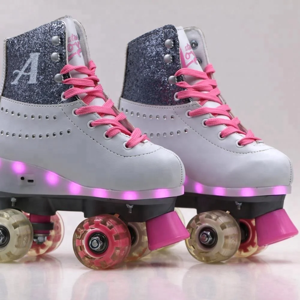 Outdoor Roller Skating  Portable Flooring Aggressive Skates Roller Skates 3 Wheels Adult