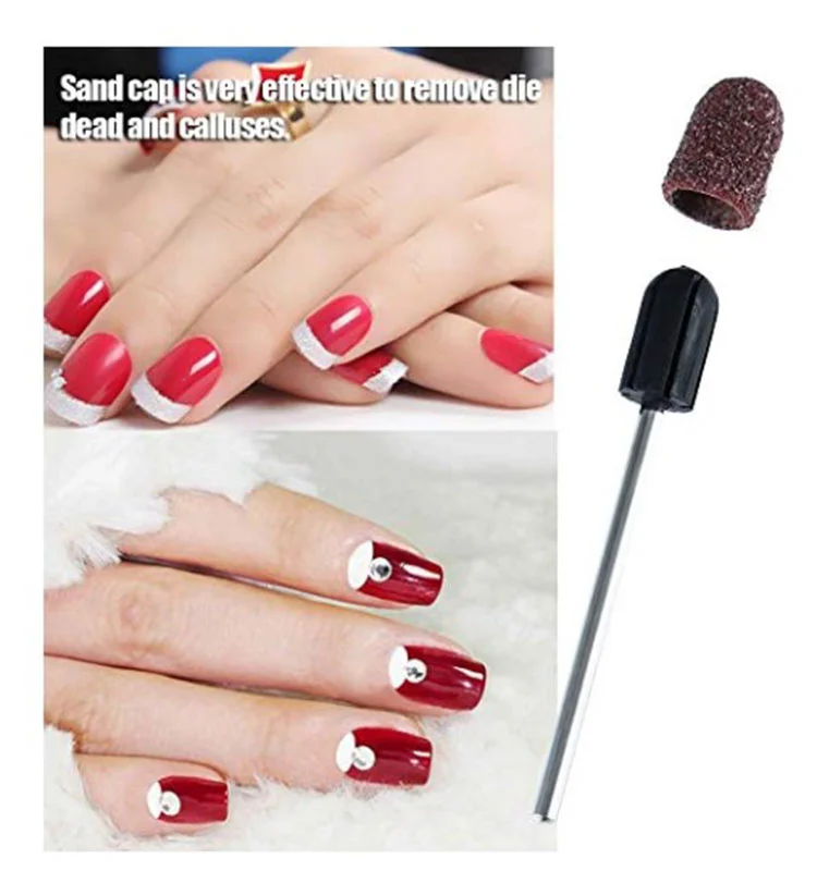 Bview Tool Nail Drill Grinding Bit Files Callus Remover Podiatry Abrasive Pedicure Sanding Bands Caps