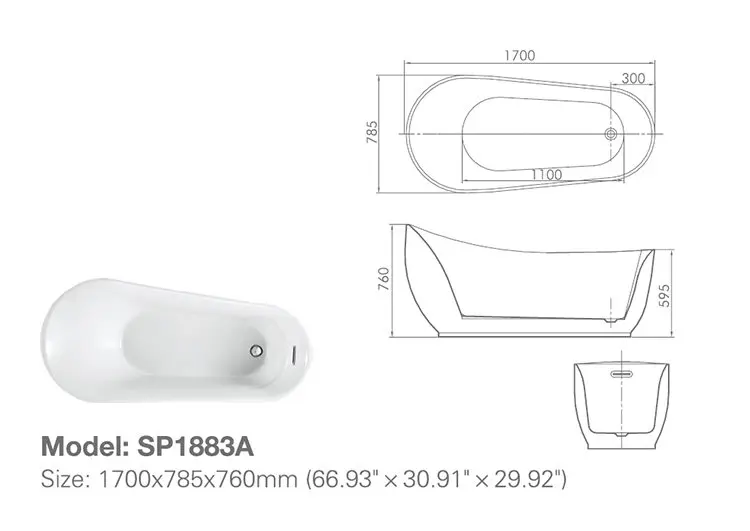 Kamali SP1883A cupc small natural stone bathtub for adults shower combo one person free soft marble tub