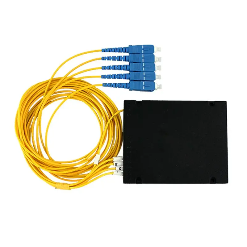 FTTH Fiber Optic FIBERVISION 1*4 ABS Module  Fiber Optic Splitter  ABS box SC APC UPC  Splitter