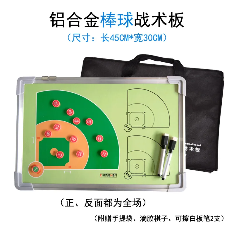 Ice Hokey Water Polo Baseball Field Hokey Handball Badminton Tactics Coach Board Coaching Sport Double-Sided Aluminum whiteboard