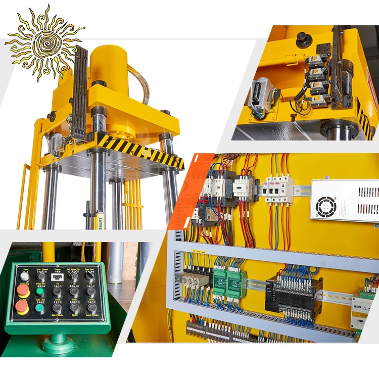 200 tons aluminum kitchenware making hydraulic press machine for deep drawing forming