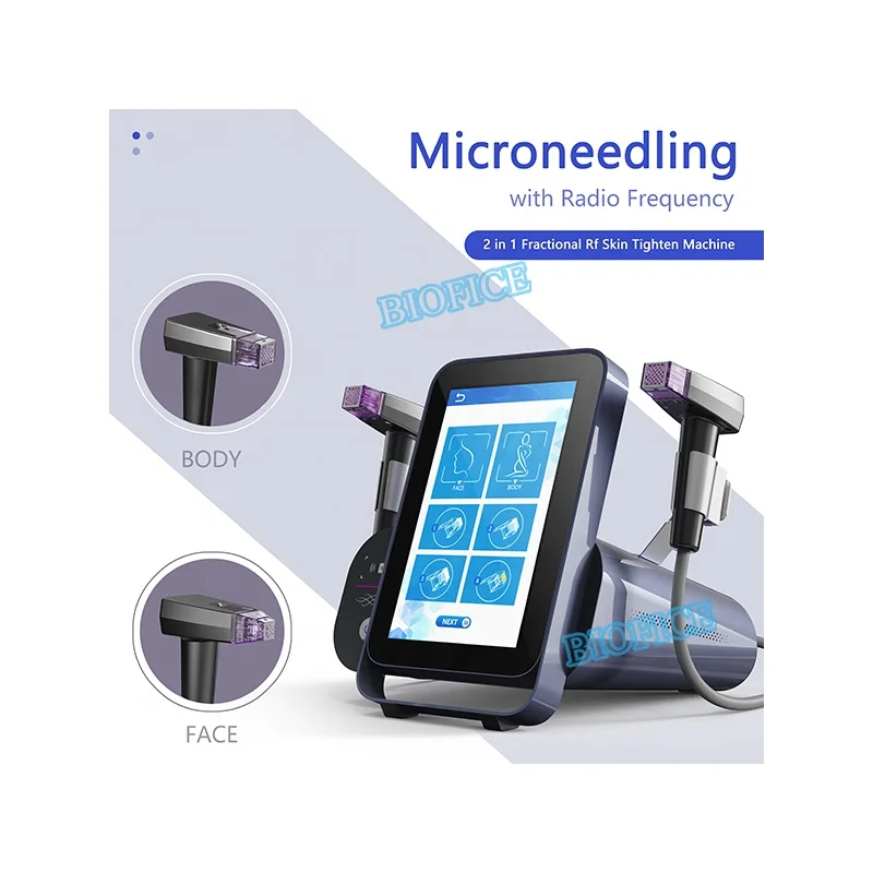 New Morpheus8 RF beauty machine skin care firming and wrinkle removal device removes acne and acne marks