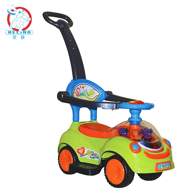 Производители BLM, оптовая продажа, детская игрушка для катания, четырехколесная игрушка для раннего развития с пушками для автомобиля