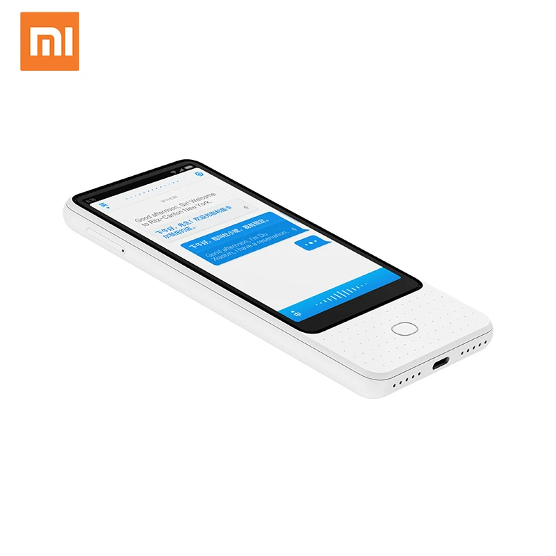  Xiaomi Mi AI переводчик 4 1 дюймов мгновенный голосовой офлайн одновременный портативный