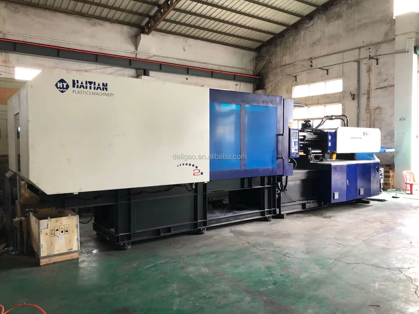 second hand haitian sevro  plastic injection moulding machine used injection molding machine spot sale