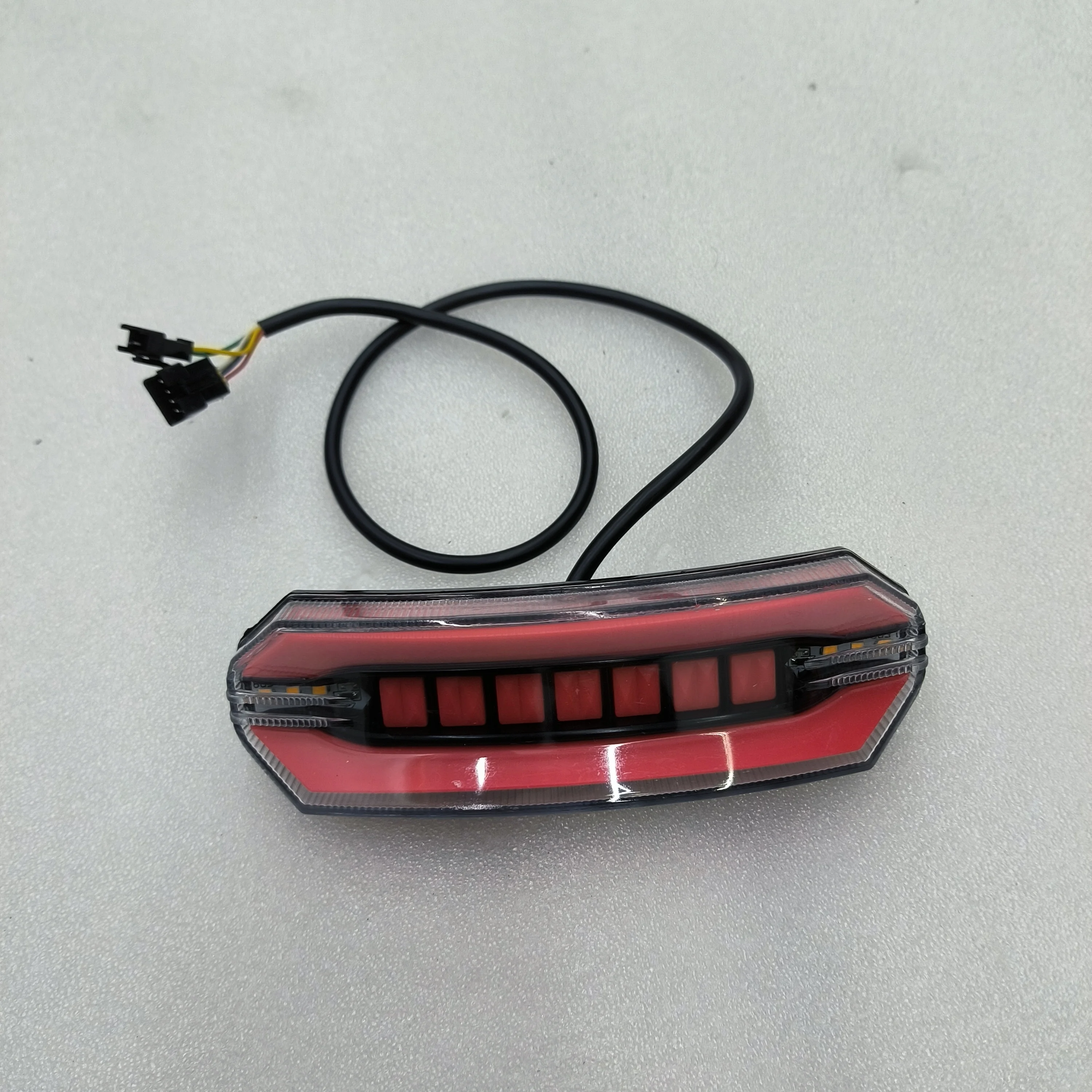 Задние фонари 12 В-60 В с тормозом и указателем поворота красные задние для электрического велосипеда ходовые огни