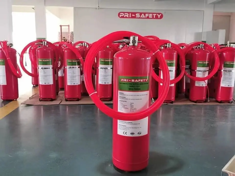 HFC-227ea/FM200 электрические шкафы системы подавления и защиты пожара