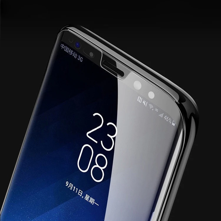 For Samsung S23  Curved Surface UV Full Glue Tempered Film 3D Screen Protector Tempered Glass Lens Film For Samsung S23 Ultra