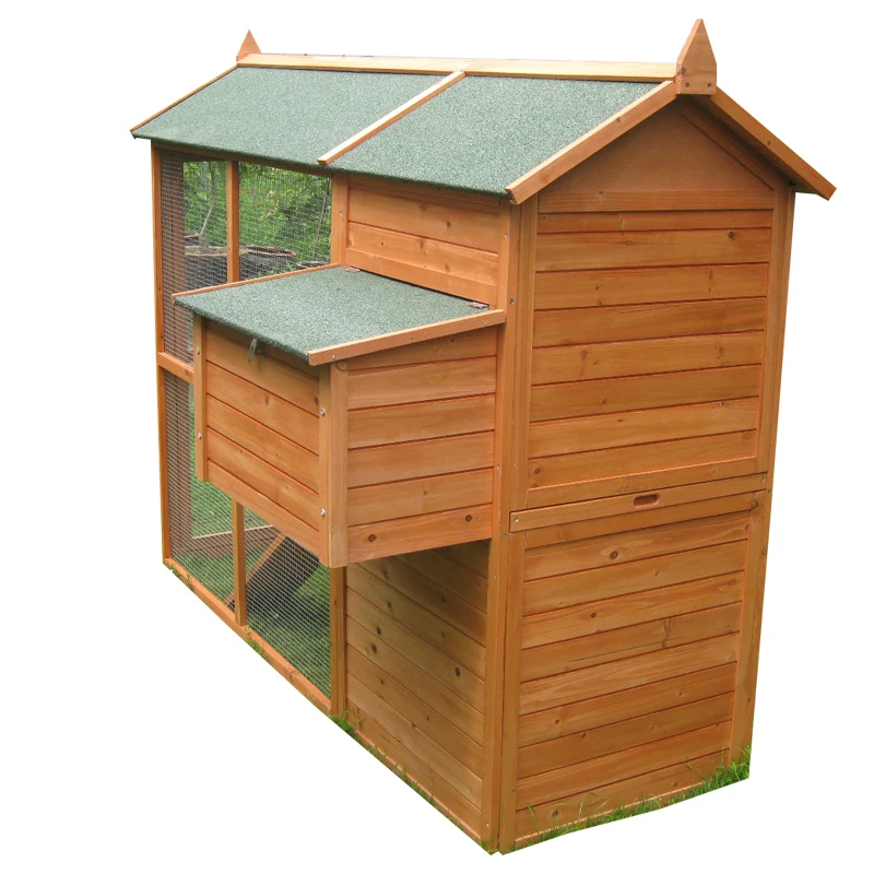 Wholesale Eco Friendly Wooden Pet House Prefabricated Chicken Coops For Laying Hens