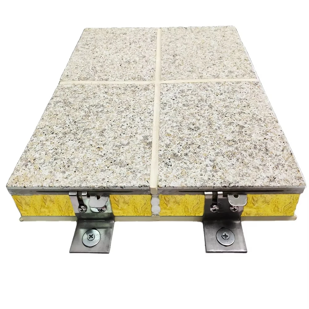 Made In China Superior Quality Rock Wool Decorative Plates Wall External Panel Heat Insulation Rock Wool Composite Board