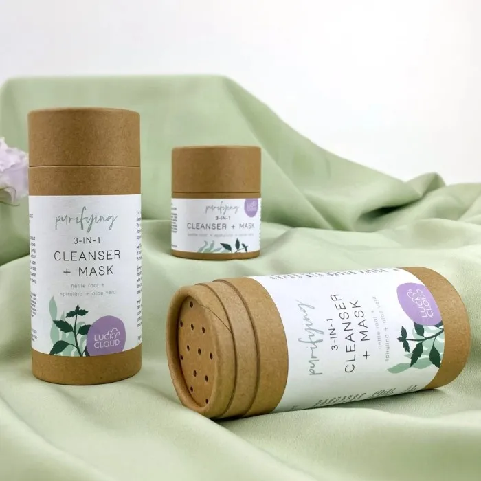 Оптовая продажа биоразлагаемые шейкеры картонные контейнеры 3 г 5 порошковая упаковка бумажная трубка с просеивателем