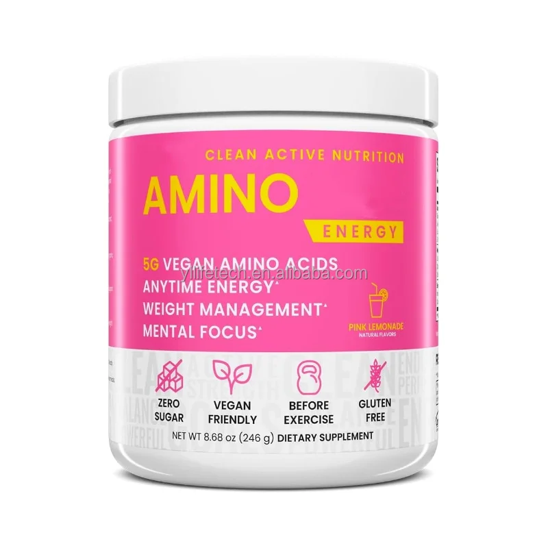 GMP Amino Acid Pre workout Powder Caffeine Energy BCAA Powder Preworkout Booster