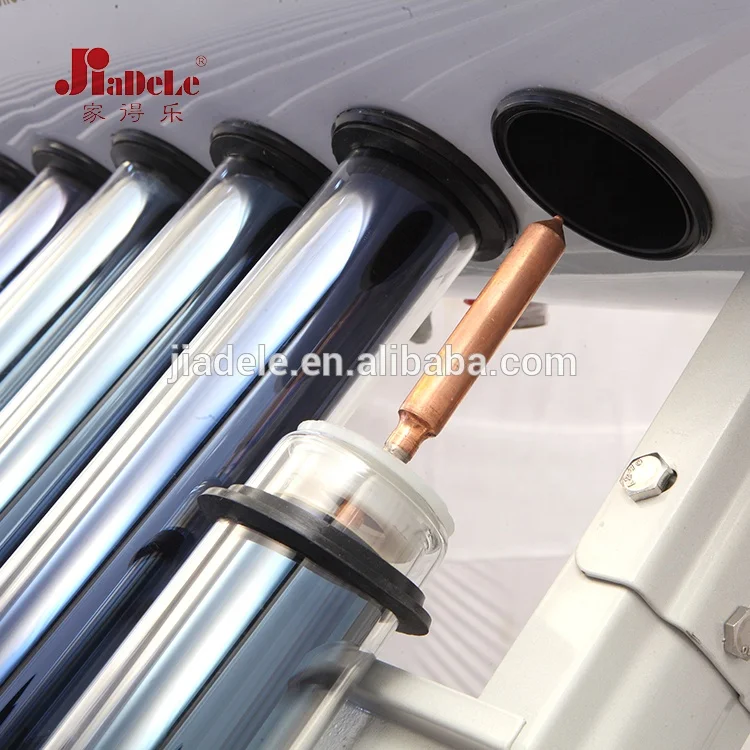 JIADELE calentadores solares вакуумная трубка без давления из нержавеющей стали солнечный водонагреватель/Солнечный гейзер/солнечный котел