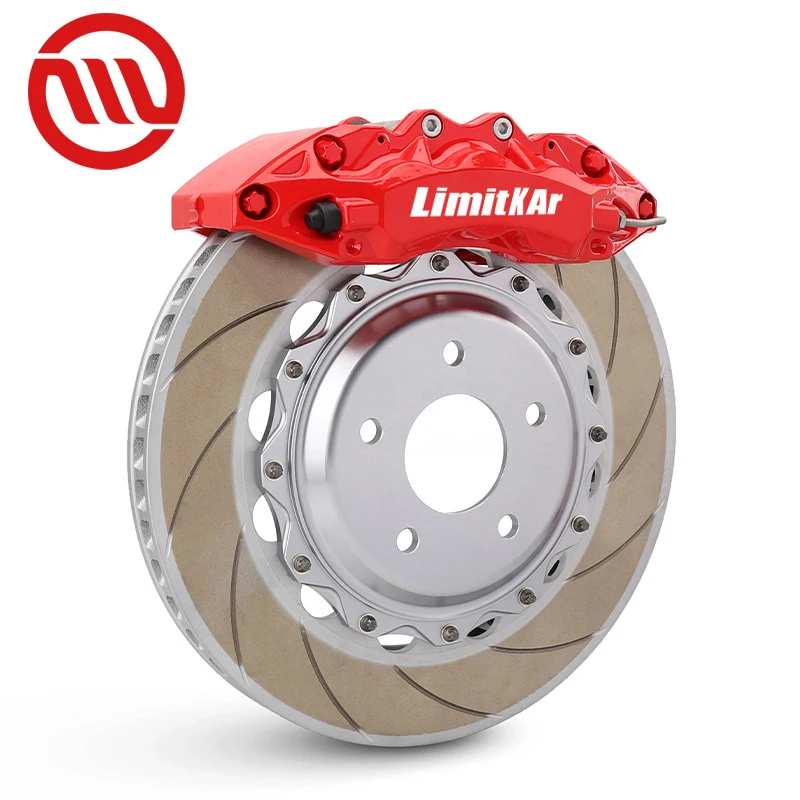 MINZHONG 6 Piston Auto Brake Part Aluminum Forged Lightweight Strong MZ9040 Street Version Brake Kit
