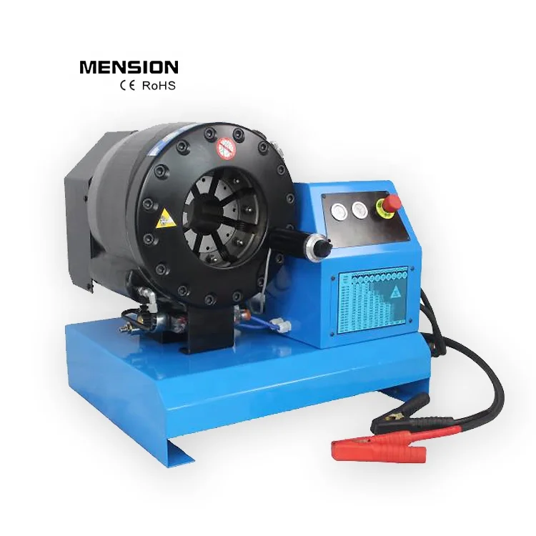 Переносной обжим шланга 12V 24V увлажняющим эффектом марки The finn мощность конкурентоспособная цена Мобильный фургон гидравлических шлангов фитинги кабель установка для обжима