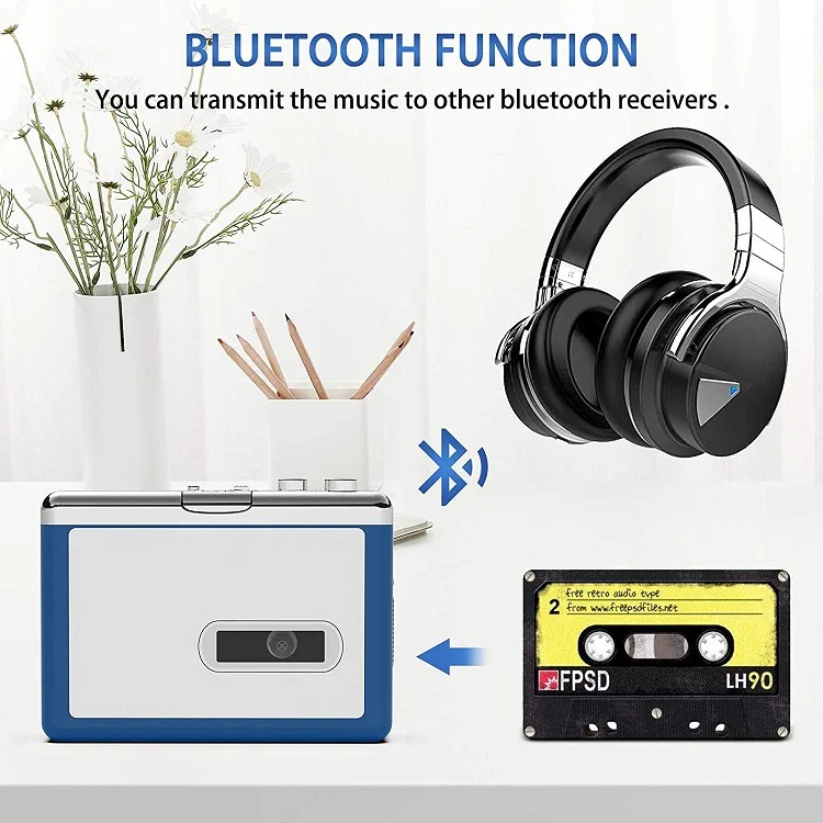 Портативный Bluetooth плеер-кассета