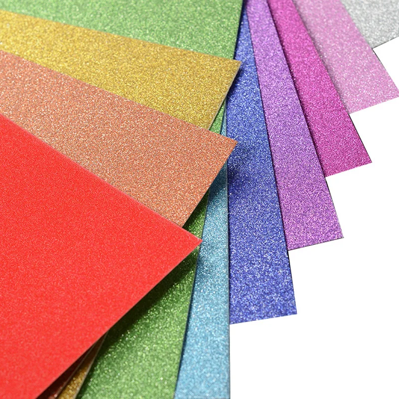 10 шт./пакет 250gsm A4 размер крафт бумажные листы на одной стороне DIY картона бумага ручной работы Скрапбукинг для торт Топпер