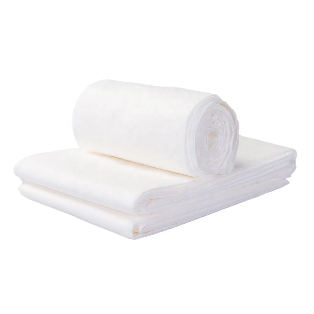 Middle East Market Popular Disposable Face Towels 30*60cm Spunlace Nonwoven Hair Drying Towels For Beauty Salons