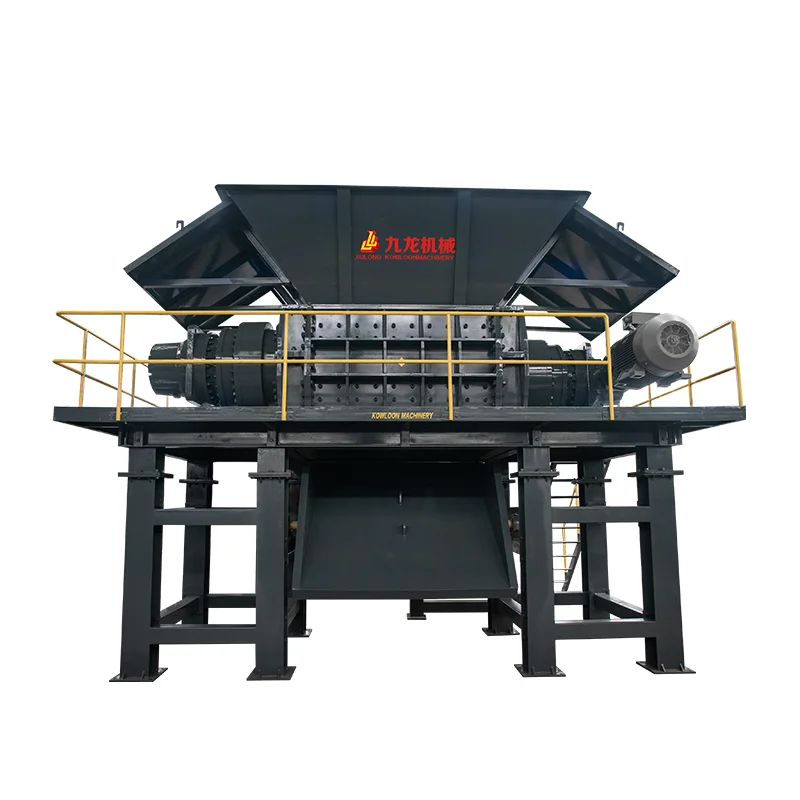 Double shaft Used Car body shell shredder machine for sale scrap metal steel car shredder