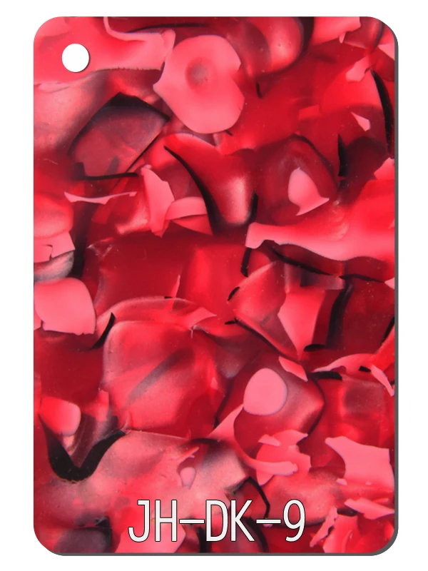 Wholesale 4X8ft Round Sheet/Board blue acrylic cellulose acetate sheet