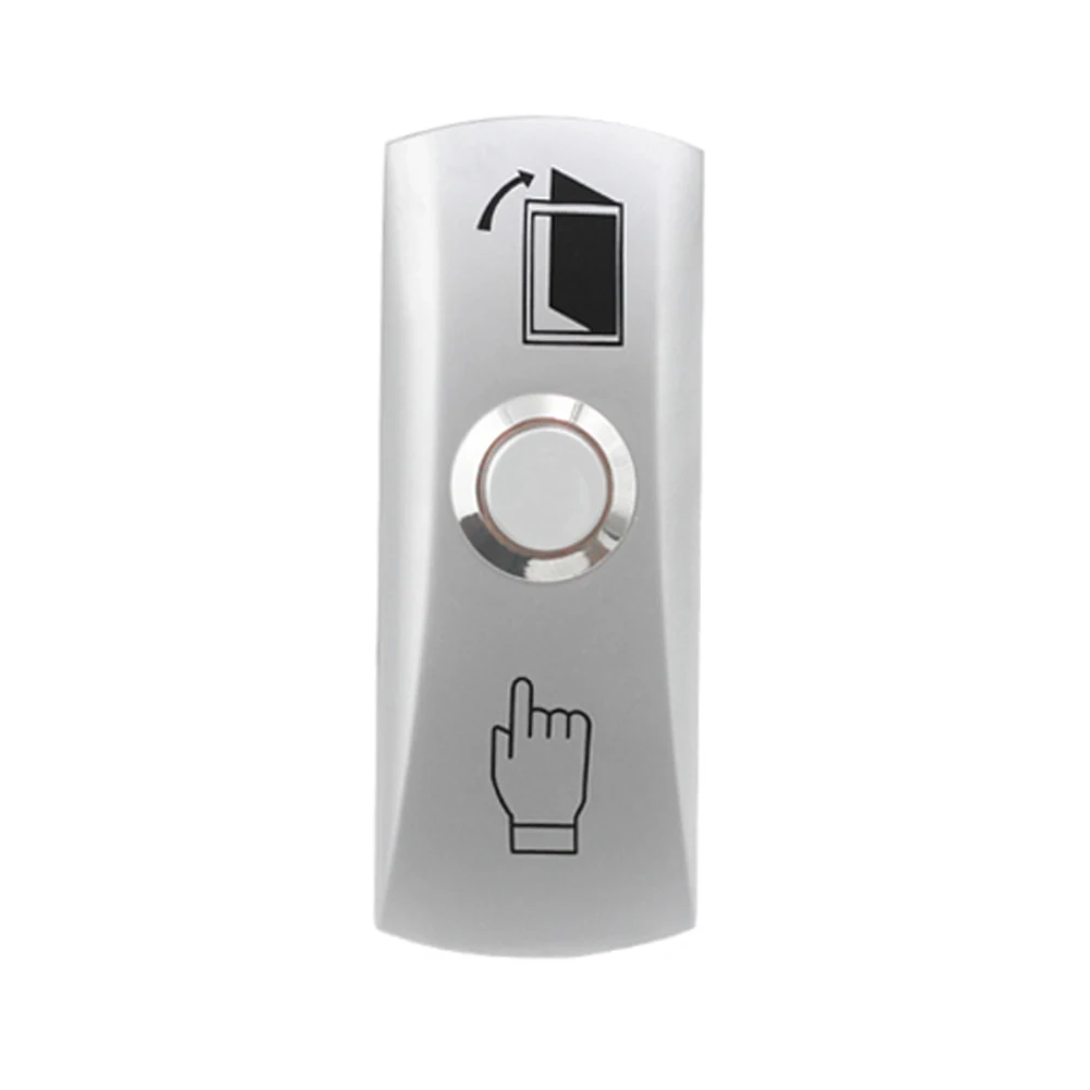 Popular Selling Zinc Alloy Access Control Push Button Door Release Exit Button