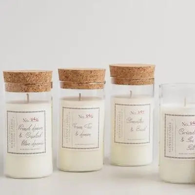 Factory Profesional in custom Customized Soft Wood Cork Lid For Glass Bottles candle cups lids candle jar lids