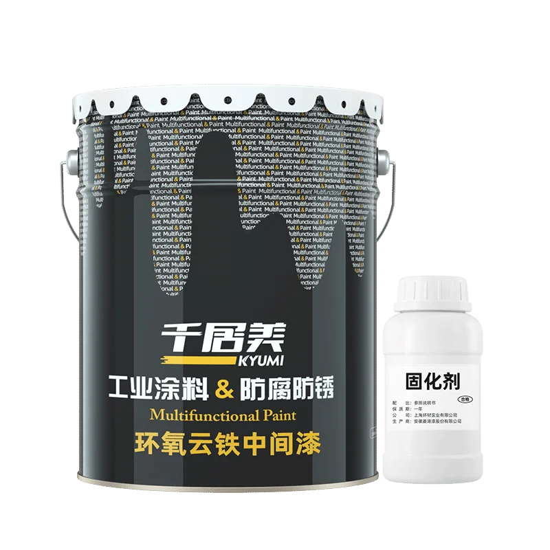 
Kyumi Epoxy Micaceous Iron Oxide MIO Paint for antirust and anticorrosion of steel metallic constrction 