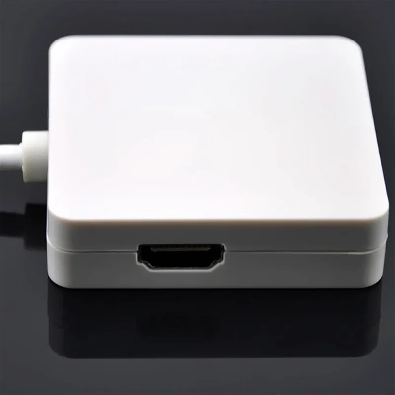 3 в 1 Кабель-адаптер mini Displayport DP-DVI HM DP, порт дисплея «штырь-гнездо» для Mac Macbook Pro Air