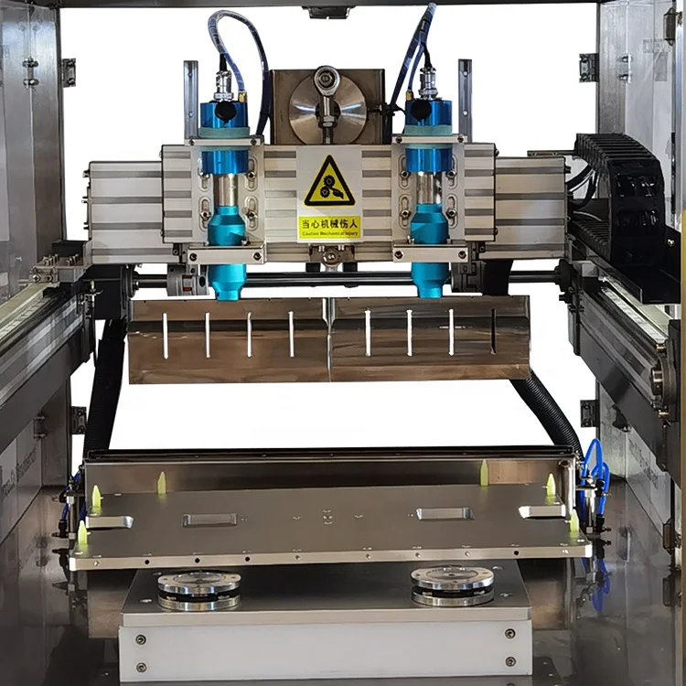Easy to operate/customized Ultrasonic Frozen Mousse Cake Cutting Machine