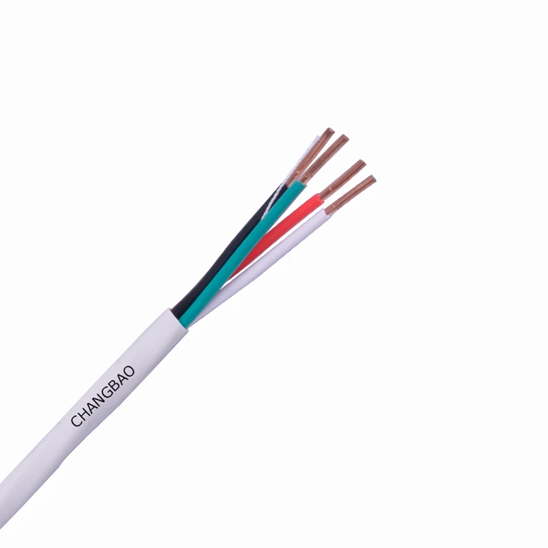 
CHANGBAO 12AWG / 16AWG / 18AWG / 22AWG Stranded Unshielded 2 / 4 / 6 / 8 / 12 / 20 Cores Security Alarm Cable 